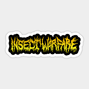 INSECT WARFARE BAND Sticker